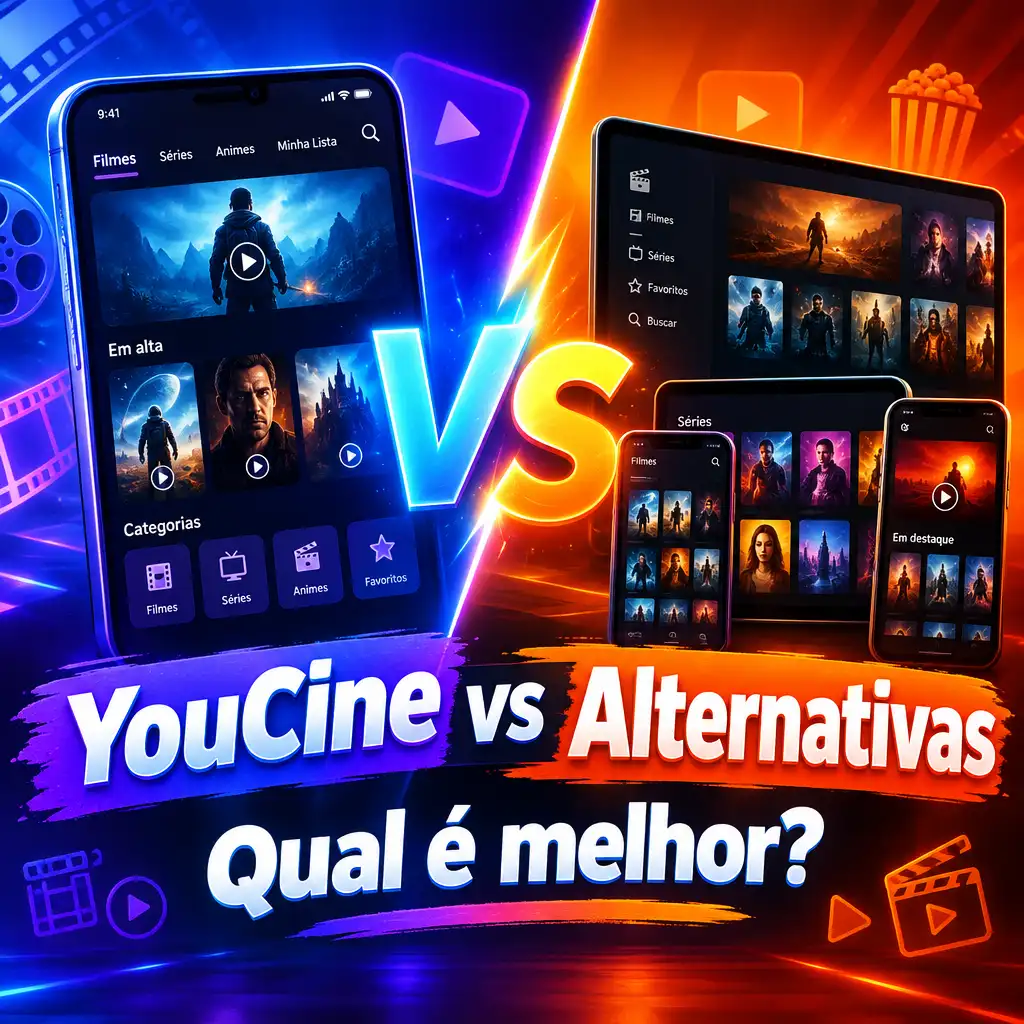 YouCine vs Alternativas: Qual é melhor?