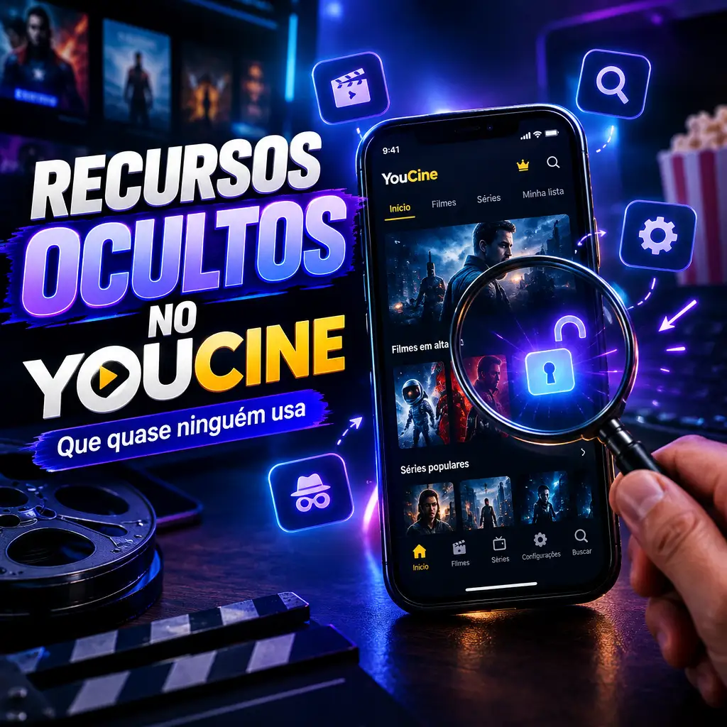Recursos ocultos no YouCine que a maioria dos usuários ignora